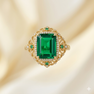 Natural Panna Ring