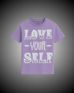 Boxy Crop Oversized T-Shirt – Lilac