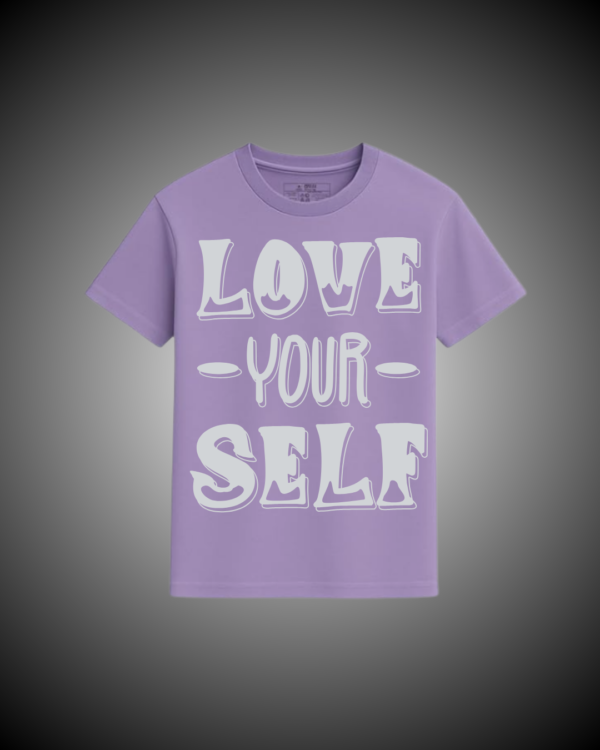 Boxy Crop Oversized T-Shirt – Lilac
