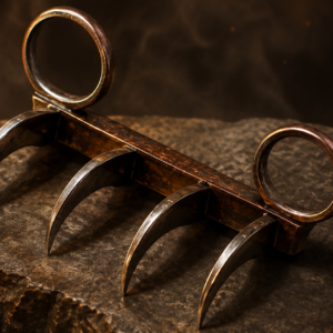 Antique Four-Claw Tiger Hand Weapon